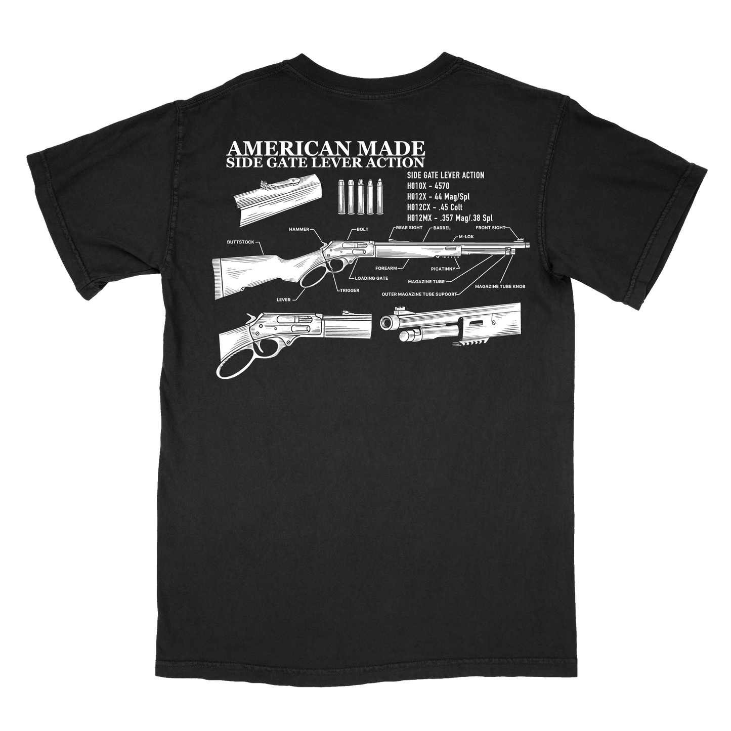 Lever Action Shirt Black