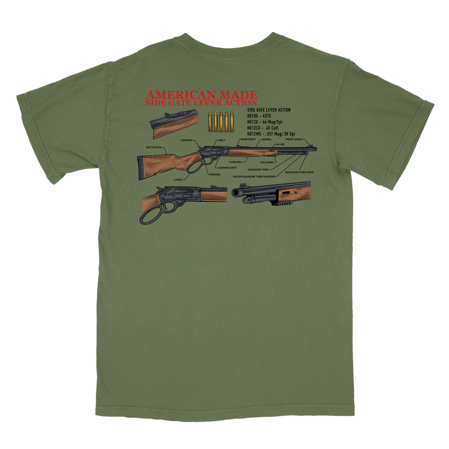 Lever Action Shirt Green