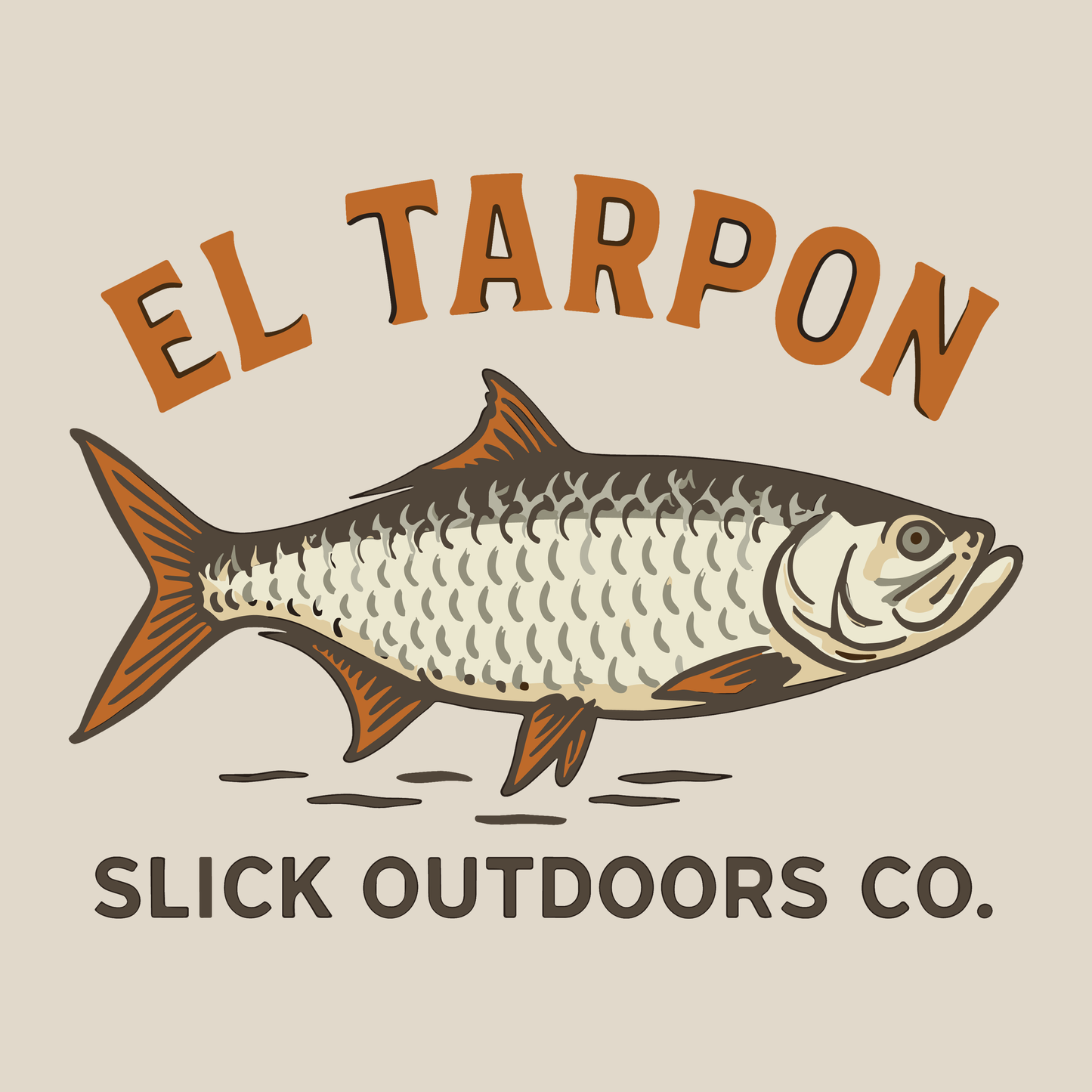 El Tarpon (Adult Short Sleeve T-Shirt)